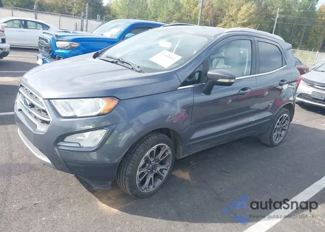 2020 Ford Ecosport Titanium from USA, damaged, VIN MAJ3S2KE7LC363853
